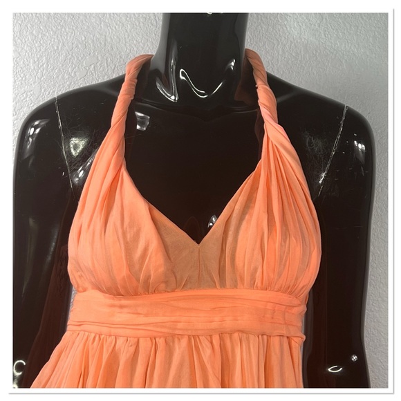 Guess Twisted Tank Dress Handkerchief Hem Racerback Lace Sz 6 NWT - Picture 4 of 9